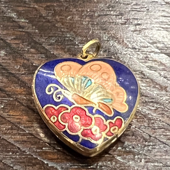 Cloisonné Earrings & Pendant - Picture 7 of 7